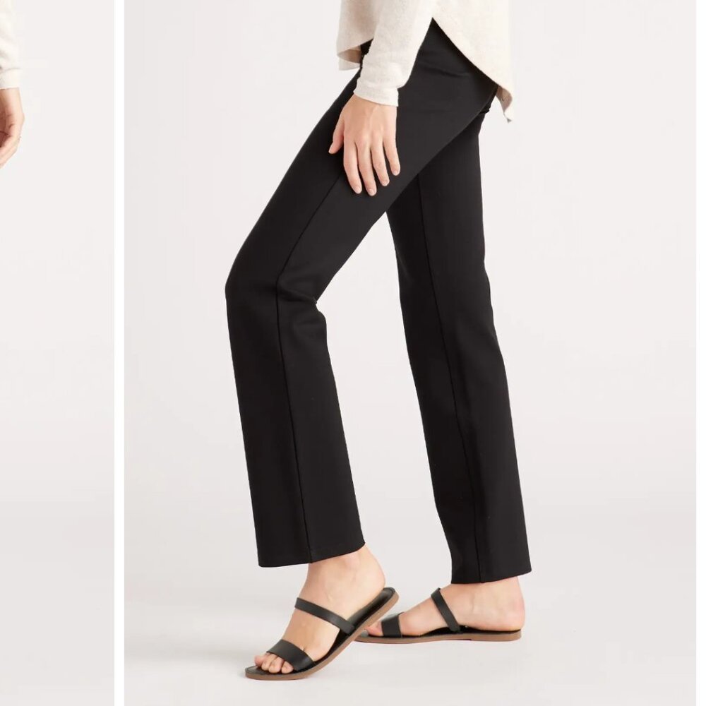 NWOT Quince Ultra Stretch Ponte Straight Leg Pants